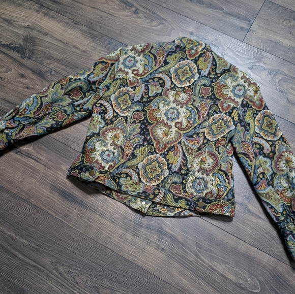 Vintage Earl Rutenberg Paisley Jacket Size‎ XS - Picture 8 of 8